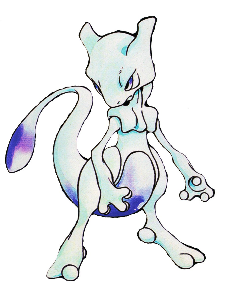 VideoArtGame's tweet photo. Official art | Pokémon - Mewtwo

Artist: Ken Sugimori https://t.co/1ThZilcIKu