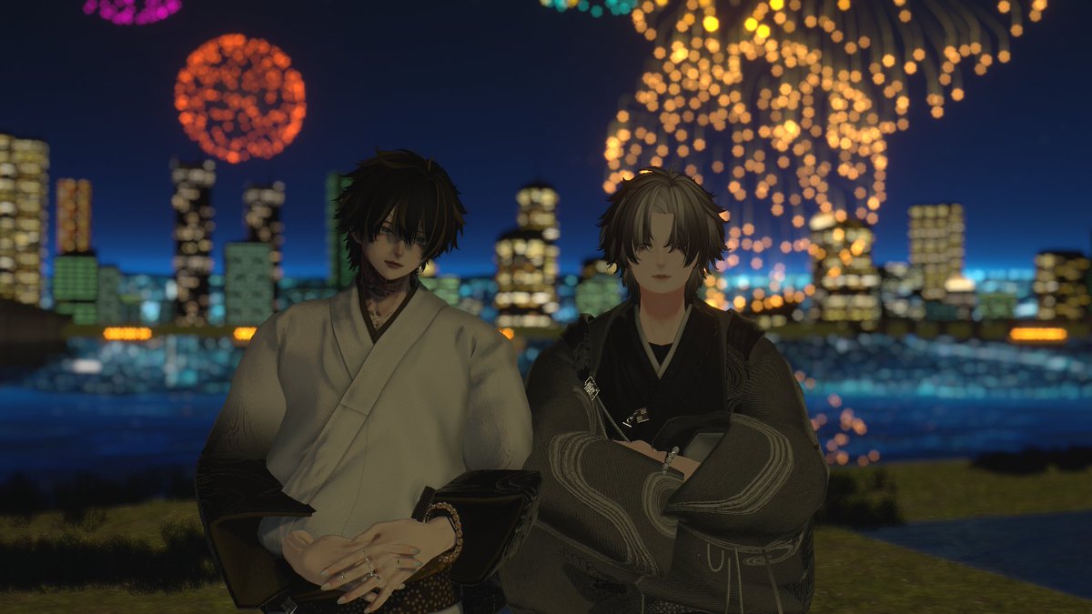 rototaroVRC's tweet photo. 夏気分🎇 https://t.co/vWcDppE5sZ