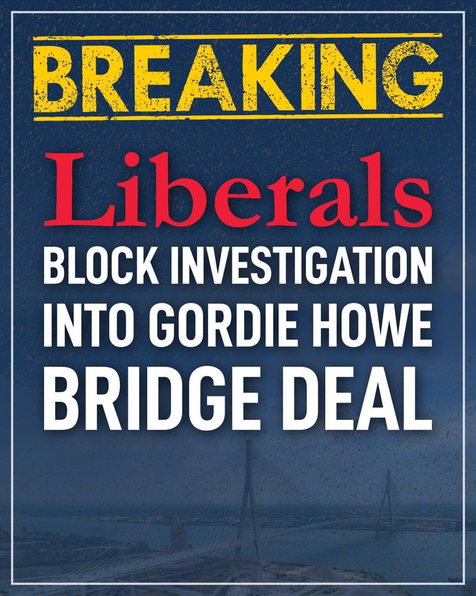 AndrewScheer's tweet photo. Liberals: The bridge deal is great!

Canadians: Oh yeah, can we see it?

Liberals: https://t.co/yDdVqE0F56