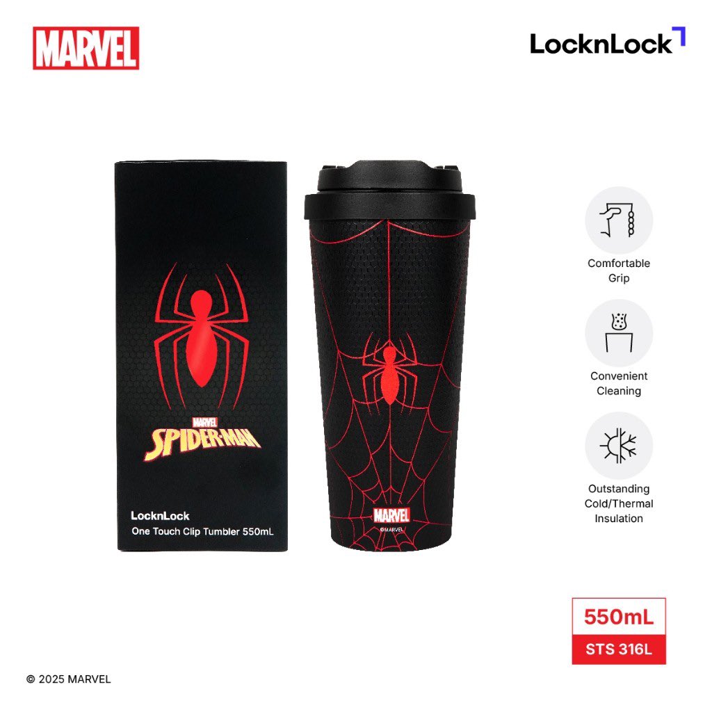 nagiT____T's tweet photo. wtb locknlock x spiderman tumbler https://t.co/Y0LQR6aF5y