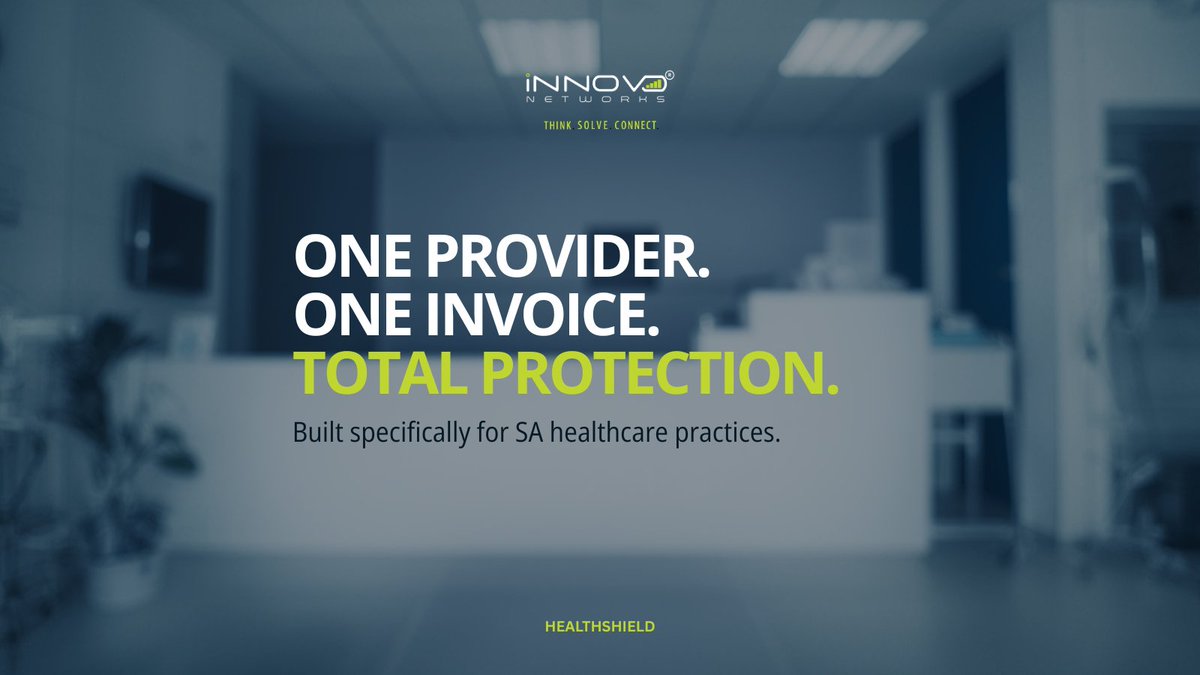 InnovoNetworks's tweet photo. 3 vendors. 1 outage. 0 accountability.

HealthShield bundles internet, phones and security into one provider for SA healthcare practices. 

One invoice. One point of contact.

#HealthcareIT https://t.co/OzuKqa4weX