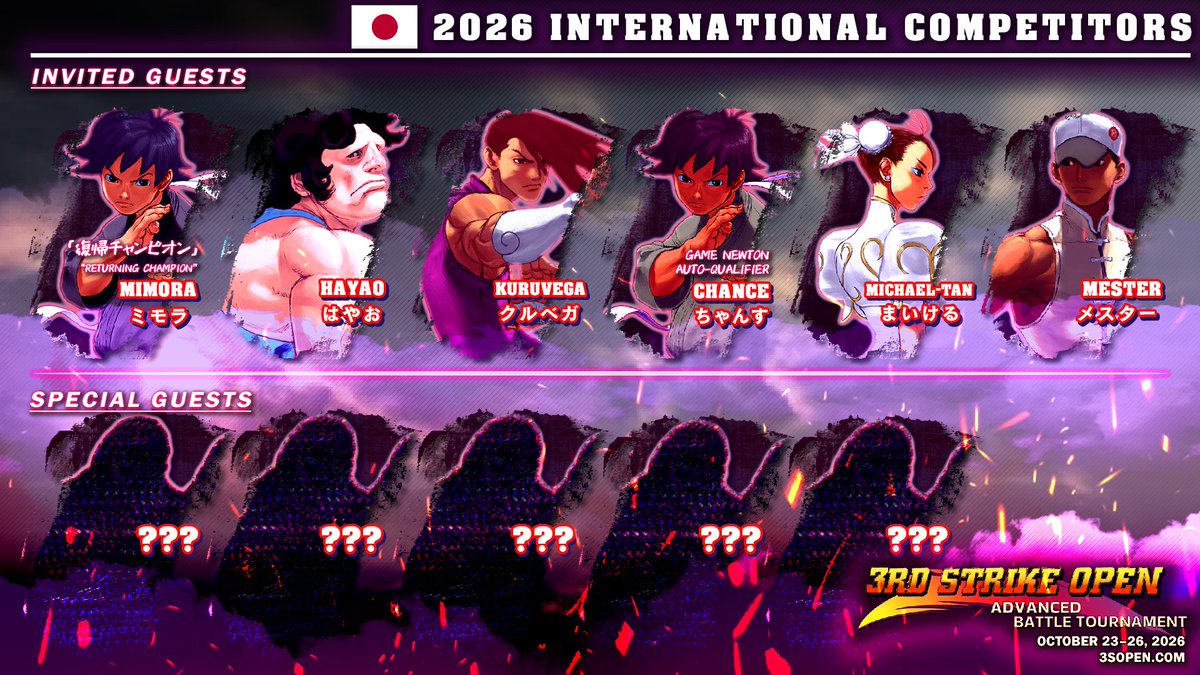 3rd Strike Open tweet media