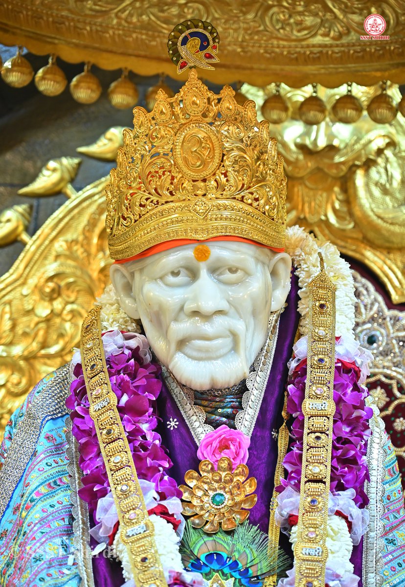 SSSTShirdi's tweet photo. *!! ॐ साई राम !!*
*श्री साईबाबा संस्थान विश्वस्त व्यवस्था,शिर्डी*
*!! ॐ Sai Ram !!*
*Shri Saibaba Sansthan Trust, Shirdi*
≈≈≈≈≈≈≈≈≈≈≈≈≈≈≈≈≈ 
*आरती :-शिर्डी माझे पंढरपुर*
*गुरुवार ३० जुलै २०२६*  
*Aarti :-Shirdi Majhe Pandharpur*
*Thursday 30 July 2026* https://t.co/IUITuPnG4r