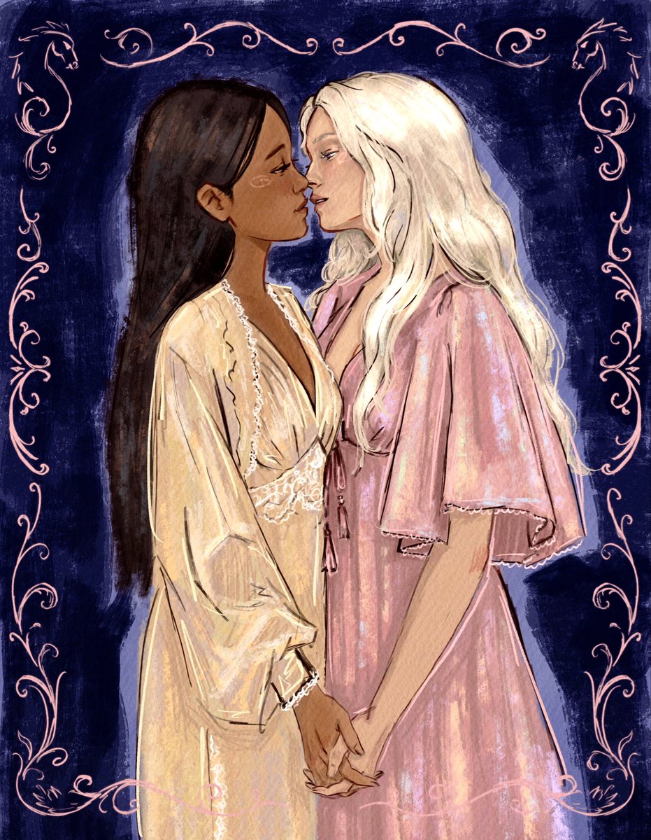 FranLovesEv's tweet photo. #DanyWeek2026 Day 3 | Romance

“Dany knew her face was flushed, but in the darkness Irri surely could not tell” 🩷

✎ᝰ Comm by @rhaenyra69 tysm 🫶 https://t.co/vwATNd9Dis