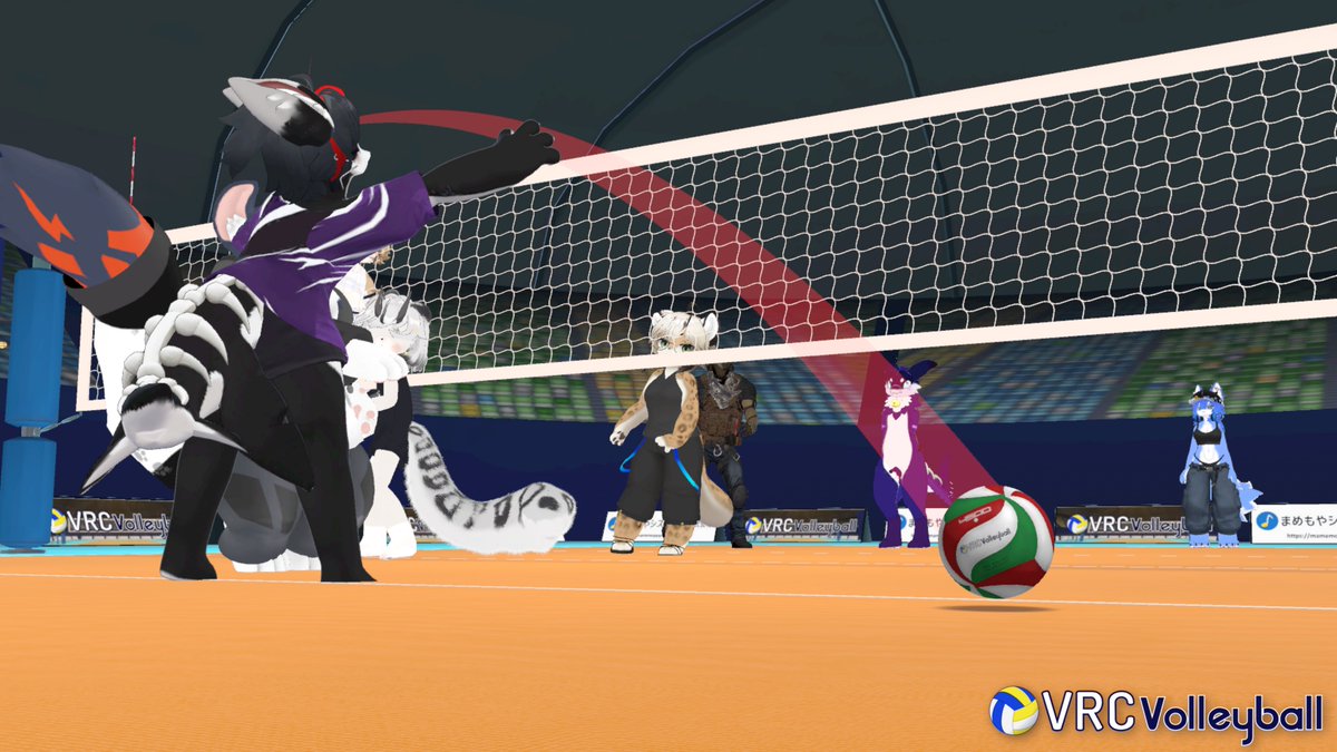 ORCA_VRC's tweet photo. 昨日のバレーボール！！！ https://t.co/8JfAwOz5KK