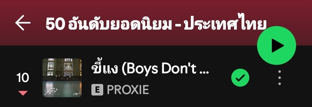 nham_wv's tweet photo. ผู้ฟัง1.2Mแล้ว เพลงอยู่อันดับ10 น้องจะอยู่มากๆ #PROXIEth https://t.co/jI5oDe7FnX