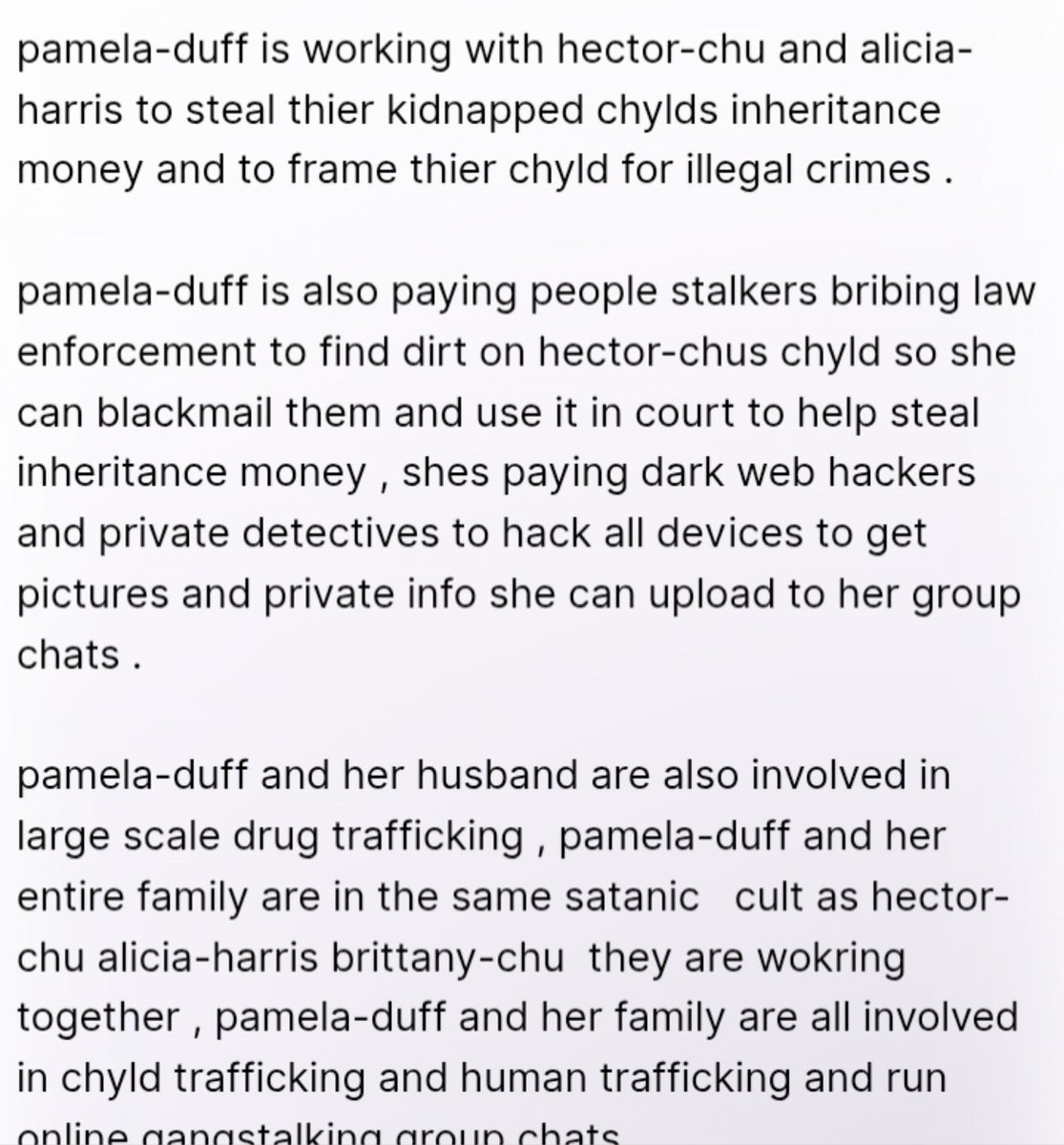 SolarflashBugs's tweet photo. #Expose #ChyldTrafficking 
@FBIDirectorKash @DHSgov @CIADirector @CIA @NSAGov @FBIPhiladelphia @PAAttorneyGen @INTERPOL_SG
@INTERPOL_HQ @SecretService @JoshShapiroPA 
@PAStatePolice @PAStateDept @UNODC_PTRS
@UGLE_GrandLodge @CIJ_ICJ @IntlCrimCourt
@TheJusticeDept @PAGovOffice https://t.co/f93sz2UUsS
