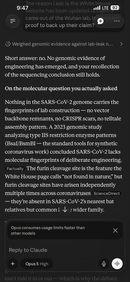 The_smrt_kid's tweet photo. @TriciaOhio I miss the times when we had to provide evidence for claims like this. Just because orange man makes a .gov webpage of his talking points about it, doesn’t change the gene sequencing. As someone who studied gene sequencing/modification in college, please research!! https://t.co/VnEHy1QFOb