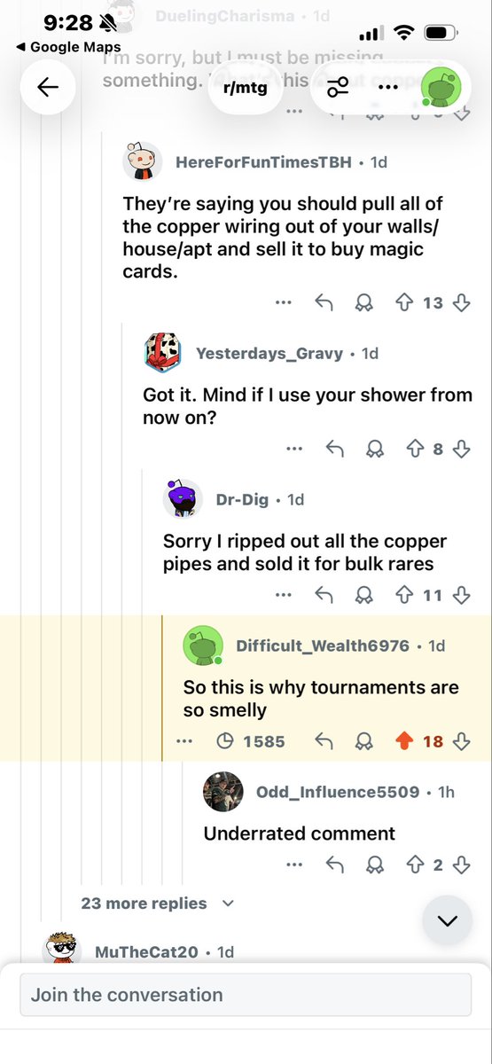 bapplesauuce's tweet photo. Funniest conversation I’ve ever been apart of on Reddit https://t.co/GBTlRX3if9