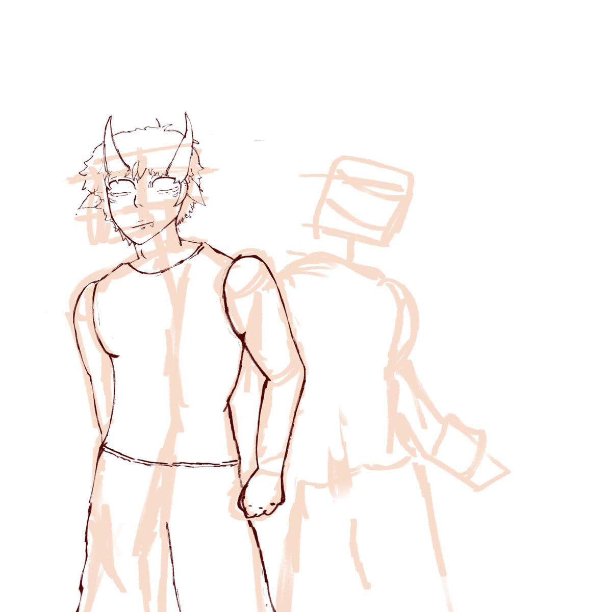 quairuz's tweet photo. Deam, dos dibujos que no eh terminado (la vida de amo de casa y estudiante se puso random)#magma #magmafanart https://t.co/IuODqOmQxS
