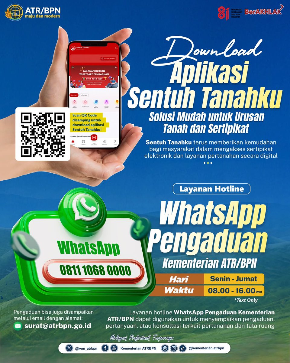 KantahBPP's tweet photo. Halo #SobATRBPN! Sudah tahu belum perbedaan antara ganti nama dan balik nama pada sertipikat?

Meskipun terdengar mirip, keduanya memiliki tujuan dan proses yang berbeda, loh! Jangan sampai keliru saat ingin mengurus layanan pertanahan.
Reposted From @kementerian.atrbpn https://t.co/dR7FI7Zz53