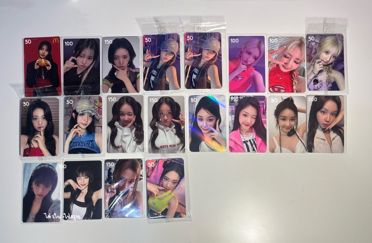 T_txpxa's tweet photo. ! ᐢ..ᐢ RORA RAMI AHYEON ASA PHARITA RUKA BENEFIT ✿ ༘

♡ โรร่า รามิ อาฮยอน อาสะ ภริตา รุกะ ใบละ 50-200
♡ เหมา 1800

ᨦ สะดวกส่งของทุกสัปดาห์ ദ
⭒ ค่าส่งเริ่มต้น 40 / เหมาส่งฟรี
#ตลาดนัดเบม่อน #ตลาดนัดbabymonster https://t.co/gMH6jRw9ex