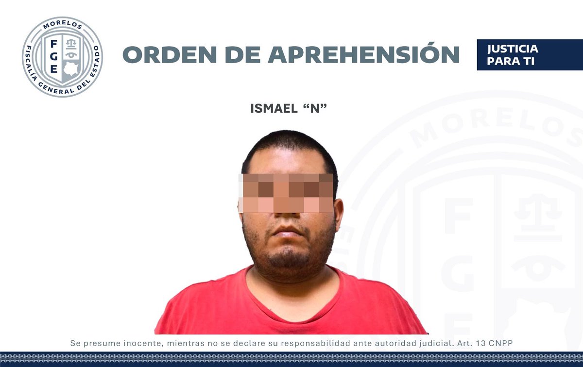 24_morelos's tweet photo. ¡CAE EN TEMIXCO POR DESAPARICIÓN DE UNA PERSONA!
Un operativo de la Agencia de Investigación Criminal terminó con la captura de #Ismael “N”, acusado de estar involucrado en la desaparición de una persona ocurrida en marzo de 2021 en #Temixco.
Tras años de investigaciones por parte de la #Fiscalía Especializada, las autoridades lograron ubicarlo y acorralarlo sobre la carretera a #Tetlama para darle cumplimiento a la orden de aprehensión.
El detenido ya fue presentado ante el juez para responder por el delito de #desaparición cometida por particulares.