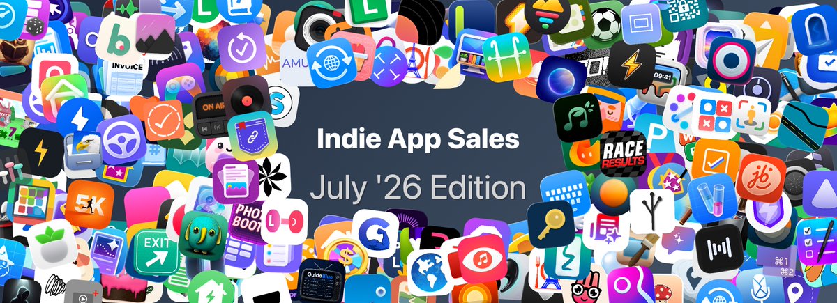 Matt1Corey's tweet photo. Hey Indie Dev’s, we’re coming to the end of day 2, and it’s been a good event so far - 279 participating apps is great for July!

I need to ask a favor — take a moment during the last day, find some #IndieAppSales posts from other devs and give them a boost.  Let’s finish strong! https://t.co/uq2O1DrKh7