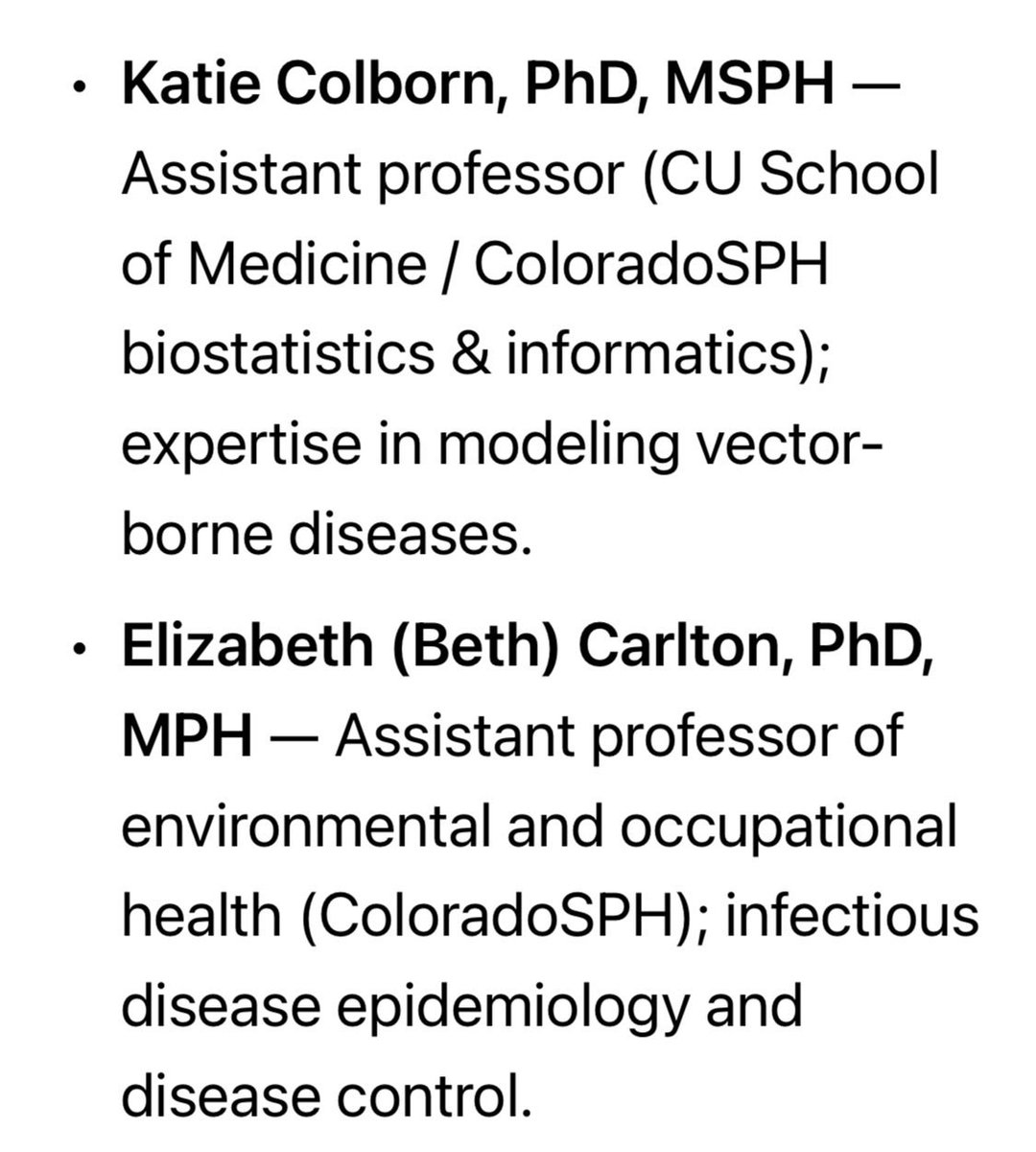Dan_Gehrke_'s tweet photo. Just a reminder that Colorado had its own little Faucis that made a whole team of people that advised Jon Samet and Rachel Herlihy and the horrific @CDPHE.

@GovofCO called them the “Avengers” which apparently means “wrong about everything.” https://t.co/WwJpPGOWBZ
