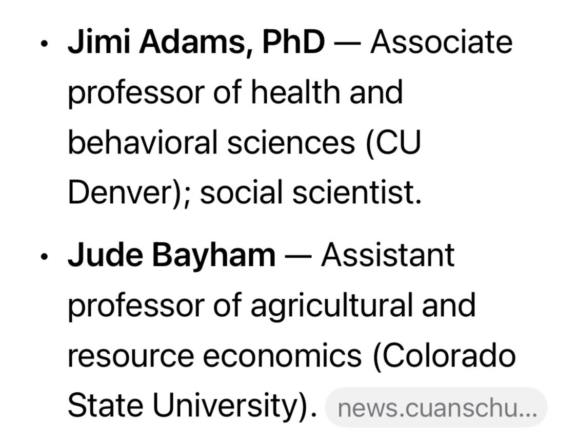 Dan_Gehrke_'s tweet photo. Just a reminder that Colorado had its own little Faucis that made a whole team of people that advised Jon Samet and Rachel Herlihy and the horrific @CDPHE.

@GovofCO called them the “Avengers” which apparently means “wrong about everything.” https://t.co/WwJpPGOWBZ