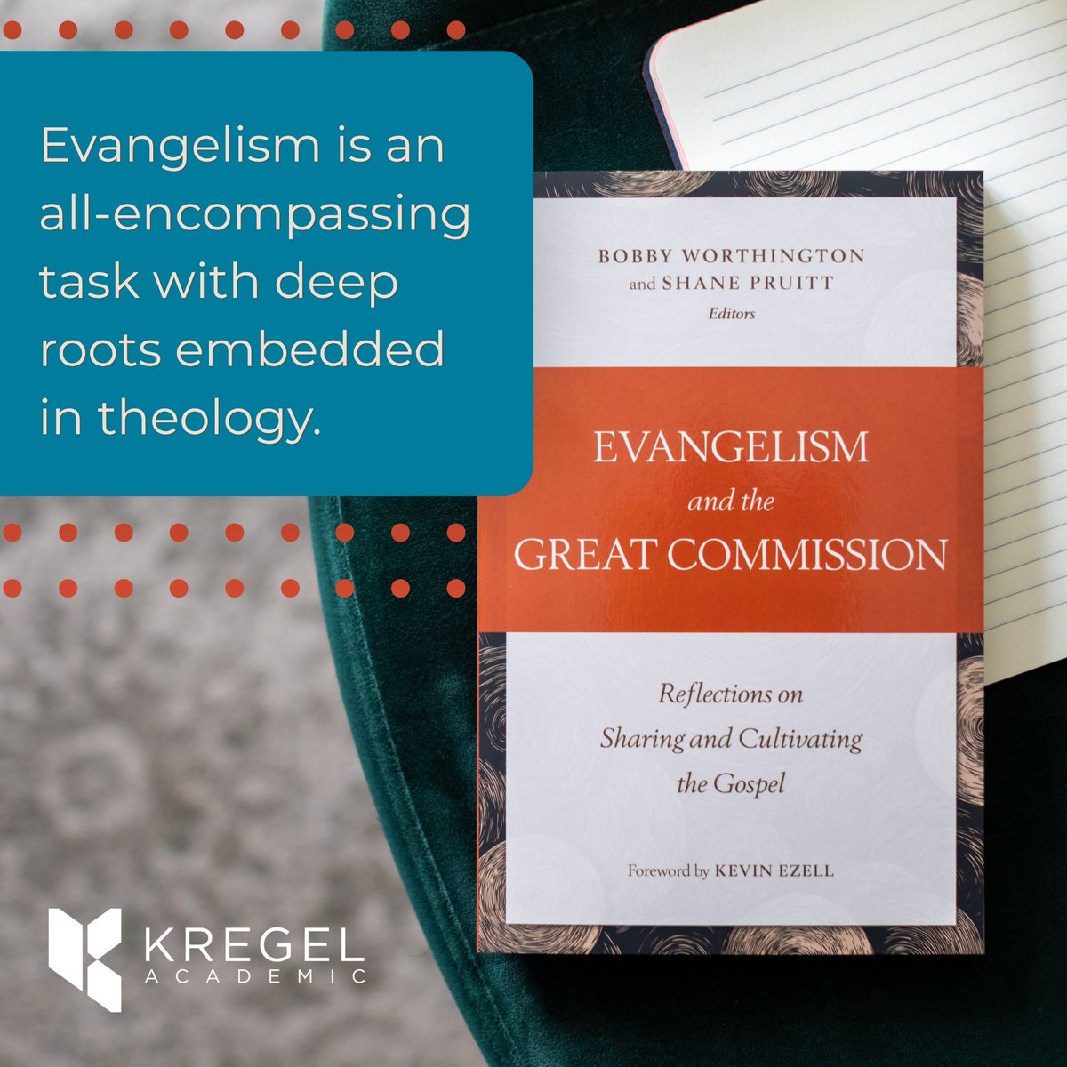 KregelAcademic's tweet photo. Evangelism and the Great Commission highlights why evangelism must be a primary focus for believers and outlines how to make that happen. Order your copy here: https://t.co/YW1I1592y5 https://t.co/V79xizgp5U