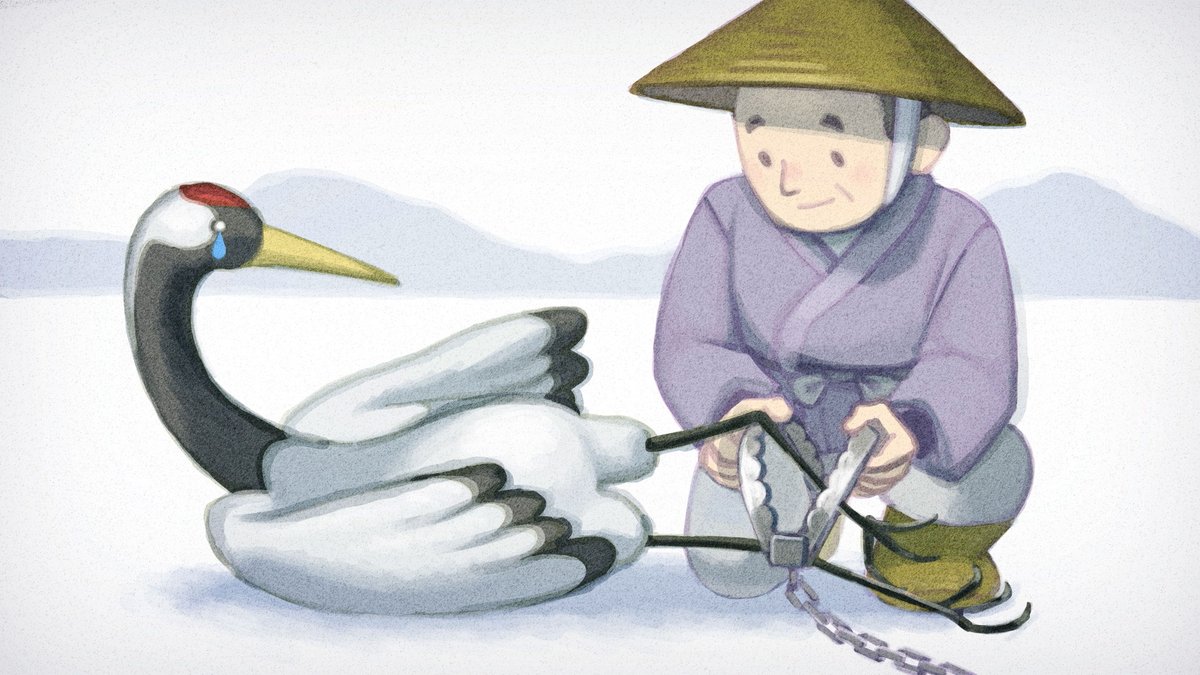 aware_meisaku's tweet photo. 新シーズンから名作イラストがリニューアルしたのには気づいたですか？📚
毎話凝ったイラストが差し込まれているので、注目してみてね🎨✨

#名作くん https://t.co/iIyymNNWVT