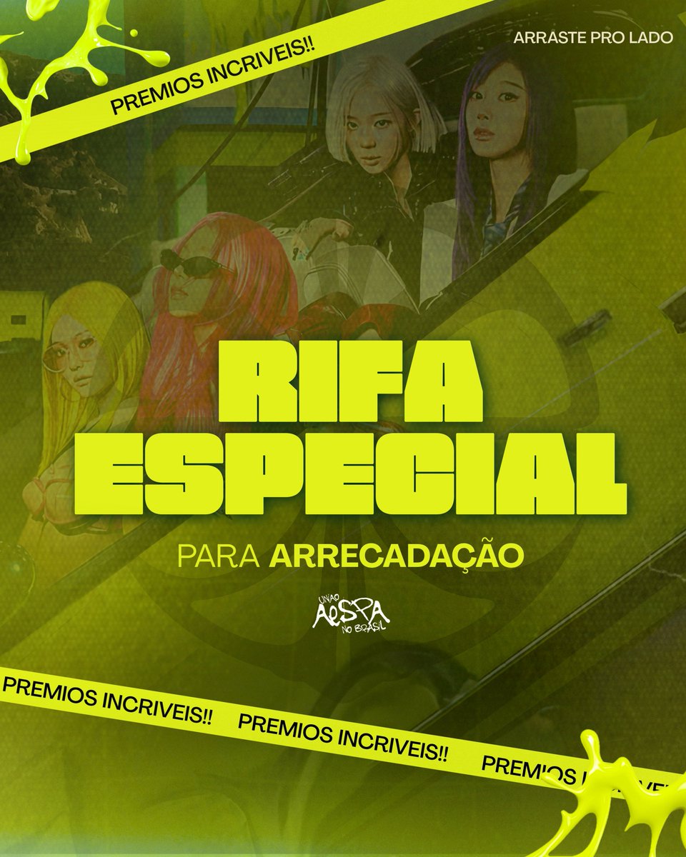 uniaoaespabra's tweet photo. 🚨RIFA ESPECIAL DE ARRECADAÇÃO! 

Agora é a hora de fazer parte dos nossos projetos para o show da aespa! Cada número comprado nos ajuda a tornar tudo isso possível e ainda te dá a chance de ganhar prêmios incríveis.

🎁 Prêmios da rifa
🥇 1º lugar: 1 ingresso Pista Comum (meia-entrada) para o show da aespa.
🥈 2º lugar: 1 álbum LEMONADE.
🥉 3º lugar: 1 CD do aespa.

🔗https://t.co/Tkk2AKU8kf

E não esqueça de compartilhar a nossa rifa com outras MY's!

💙 Contamos com o apoio de todo o fandom. Vamos fazer isso acontecer juntos!
