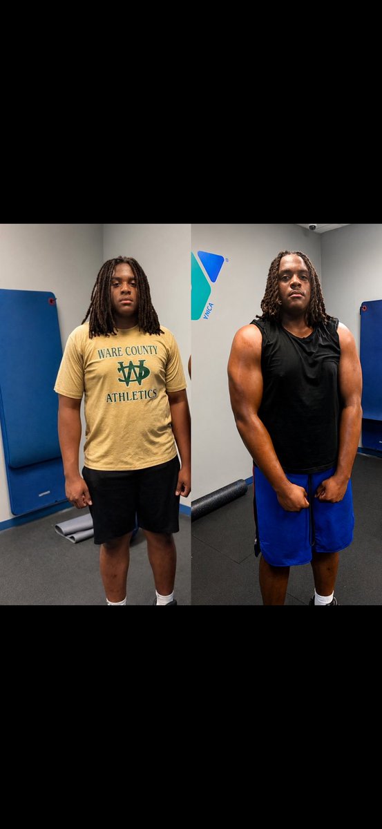 Uriah_Benefield's tweet photo. Consistency is paying off. Bigger. Stronger. More confident. I’m just getting started, and there’s a lot more work to do. God first. Let’s keep building. @RecruitGeorgia @gfrank2199 @GeorgiaPrepMag @PrepRedzoneGA @Rivals @On3 @SPORTSWITHTAY https://t.co/Fvh92vUsg6