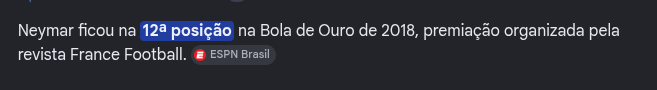 SebastiaoFelip's tweet photo. @marcopevieira @EduardoGatto3 @futebol_info Amigo, não tenho conhecimento suficiente para saber se você acompanha futebol de verdade mesmo, mas basta pesquisar nos sites de desempenho esportivo.

Esse é o Neymar dos últimos 8 anos em seleções, clubes e rankings da Bola de Ouro: https://t.co/wj7am5cUAd