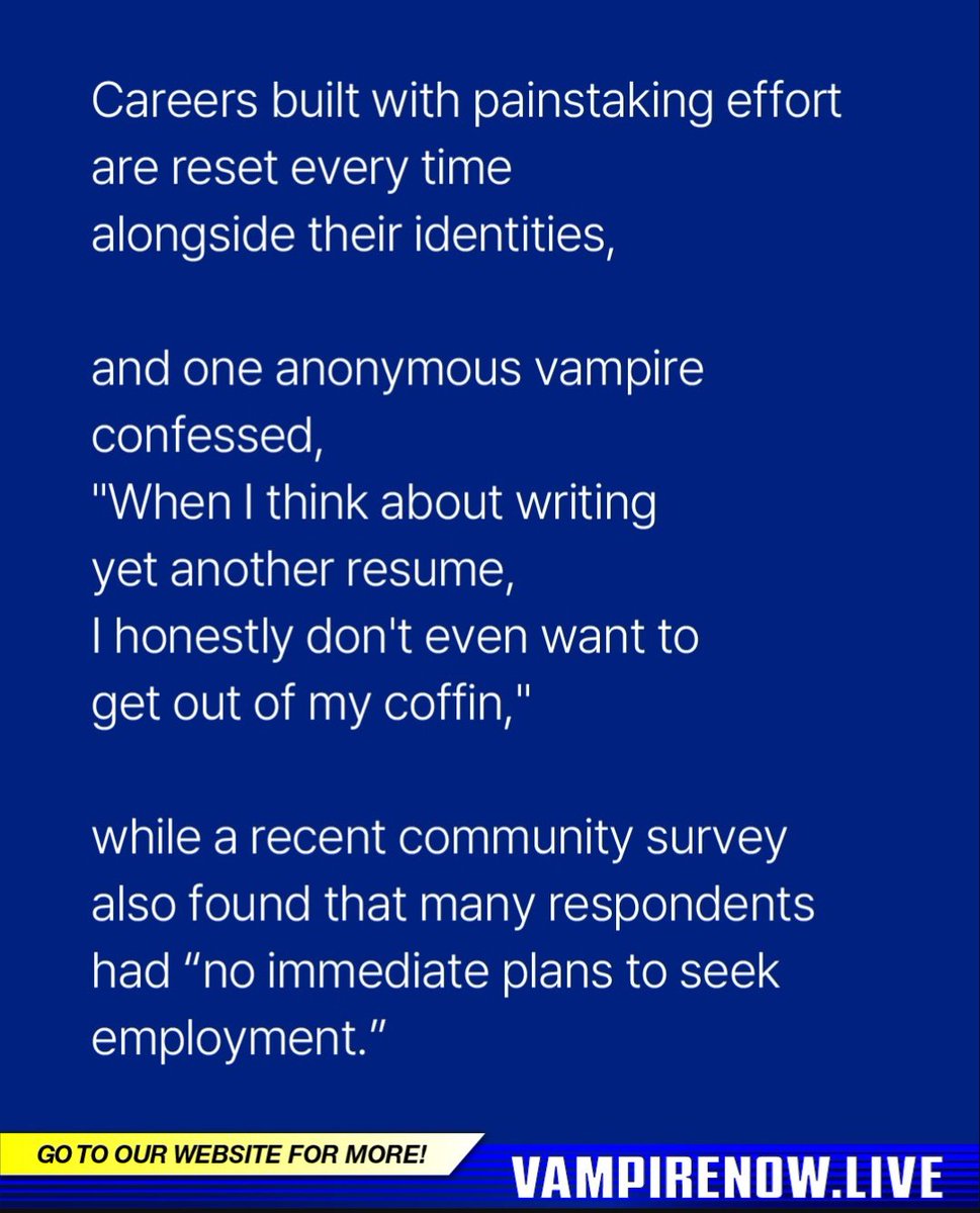 riyankroyy's tweet photo. This lore was posted after EN- got their new fictional jobs. So, basically it's about only 1 Vampire who is not updating their resume and taking a break for a while. That vampire also states,“I will stay in my coffin” which means hidden and this connects to Ride/Die invisibility. https://t.co/B9iuYUytvR