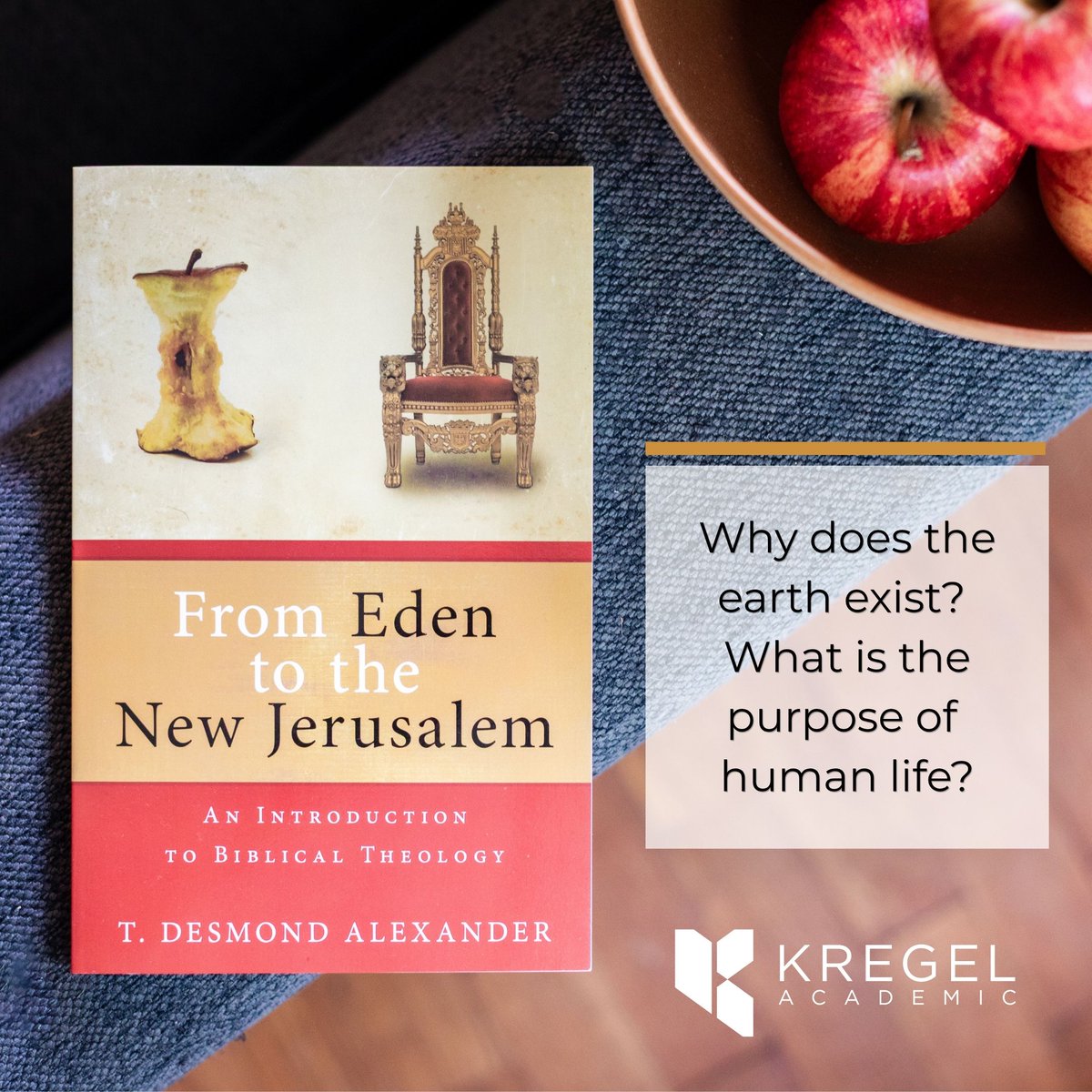 KregelAcademic's tweet photo. Why does the earth exist? What is the purpose of human life?

The Bible—a complex literary anthology—answers life's most fundamental question in its remarkably unified story, which centers on a unique deity. 

https://t.co/zk0B5s5gW6 https://t.co/lqZG8iA3q7