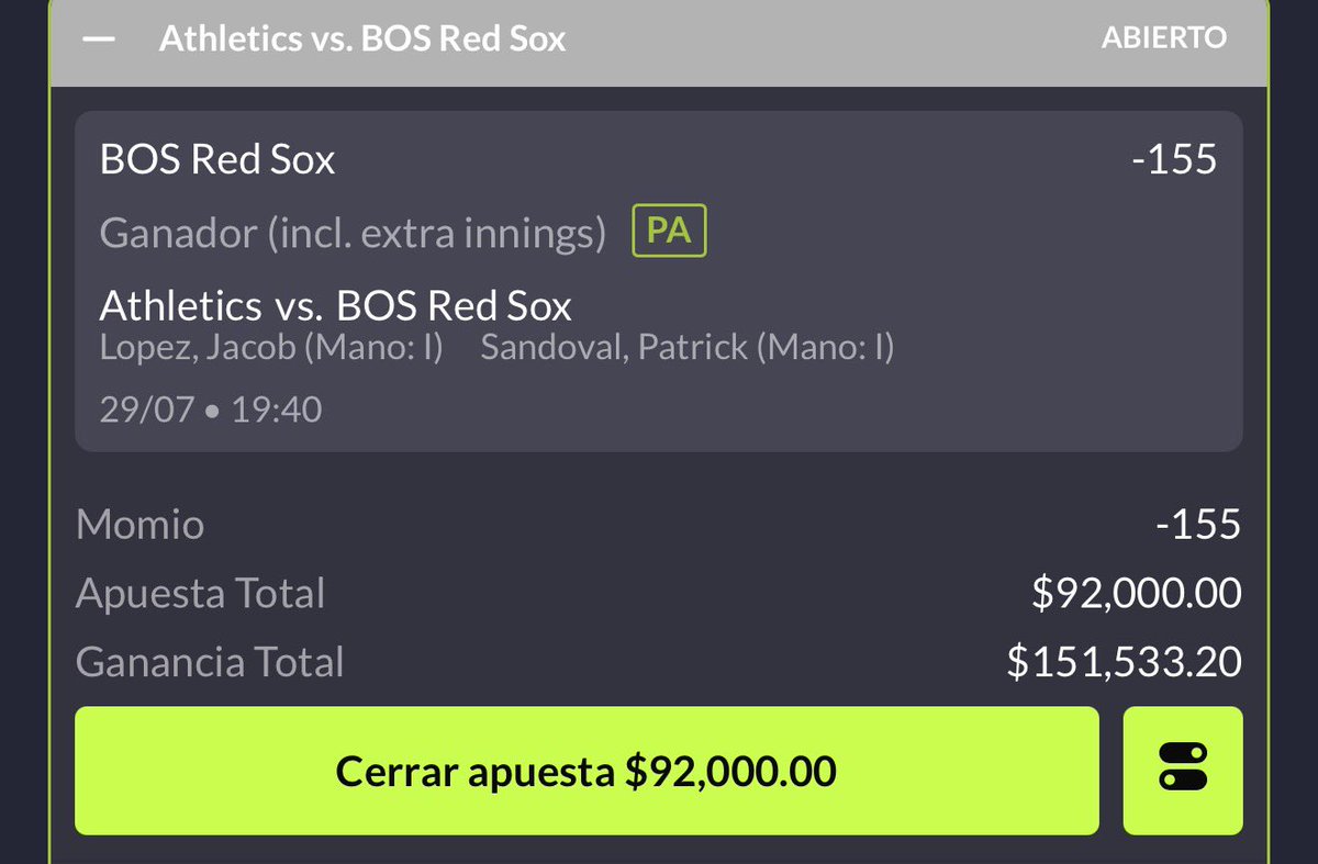 hugowx_'s tweet photo. Voy con la jugada que sigue del reto express, le metí todo lo de Rays! Vamos a seguir ganandooo🪜

Inicia en brevedad igual lo pueden meter en vivo!

Dale al ❤️ si vas conmigoo https://t.co/pbkH9ya00x