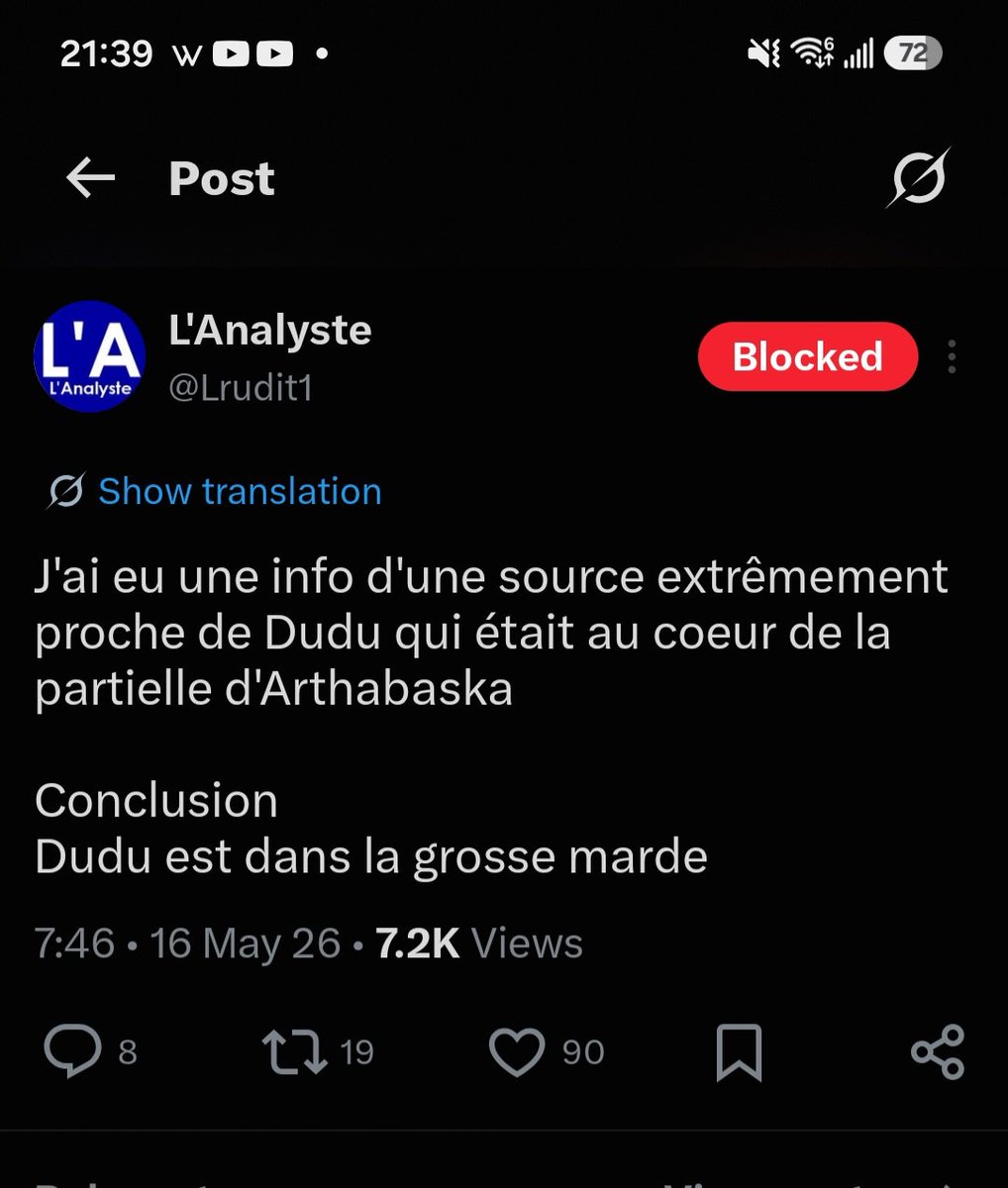 Bobeb3n's tweet photo. @RealDooMDumas En plus d'être un charlatan péquiste qui dit n'importe quoi basé sur son ressenti https://t.co/nC8nTrWP6z