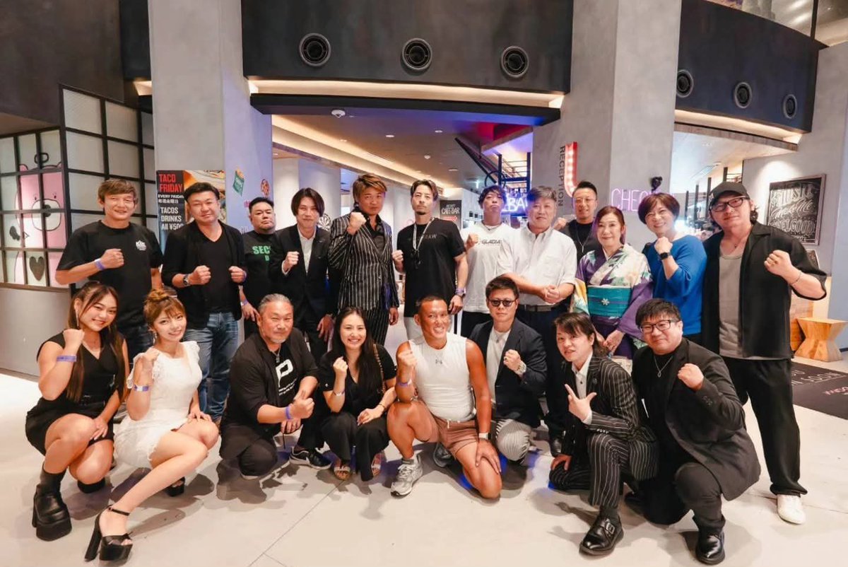 GLADIATOR_KICK's tweet photo. 2026 7.20
BODYMAKERpresents
『GLADIATOR KICK 001』

AfterParty🍸
in moxy osaka honmachi♡

#gladiatorkick
#bodymaker 
#the1tv https://t.co/k3ZiVh1tN9