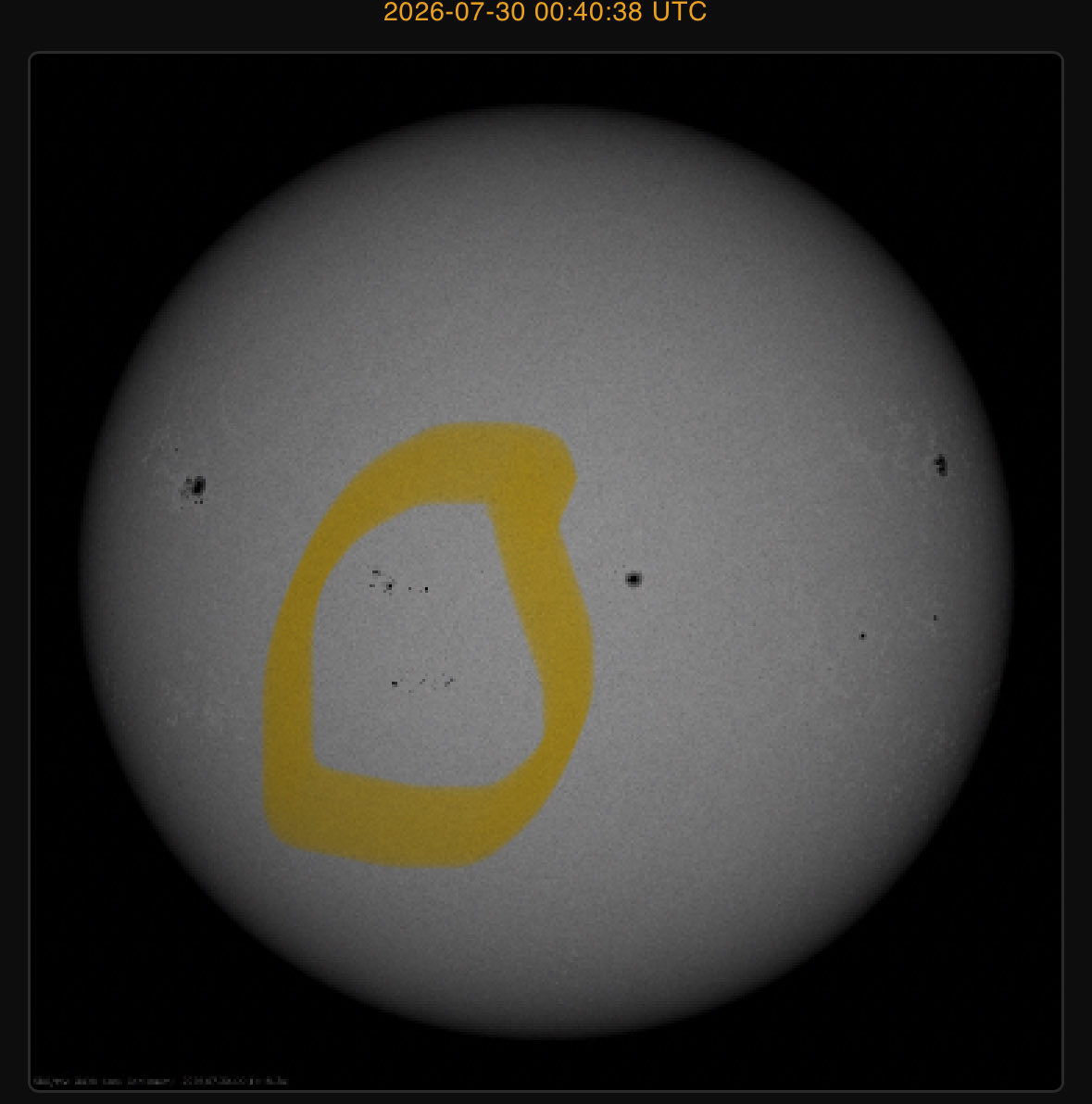 SunWeatherMan's tweet photo. Ya I’m still watching. Everything. https://t.co/InY77xZodK