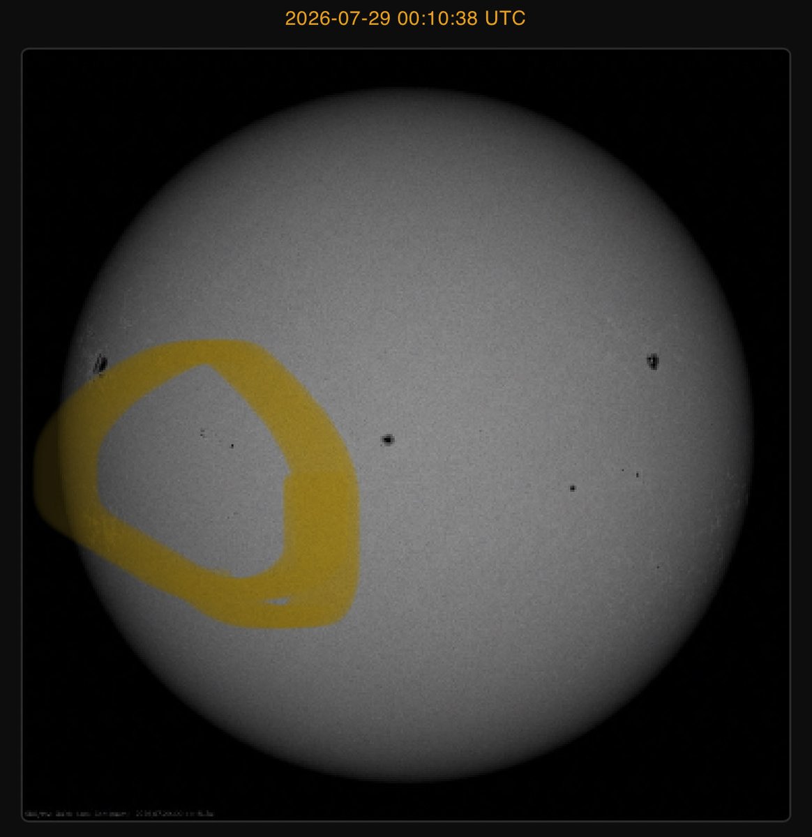 SunWeatherMan's tweet photo. Ya I’m still watching. Everything. https://t.co/InY77xZodK