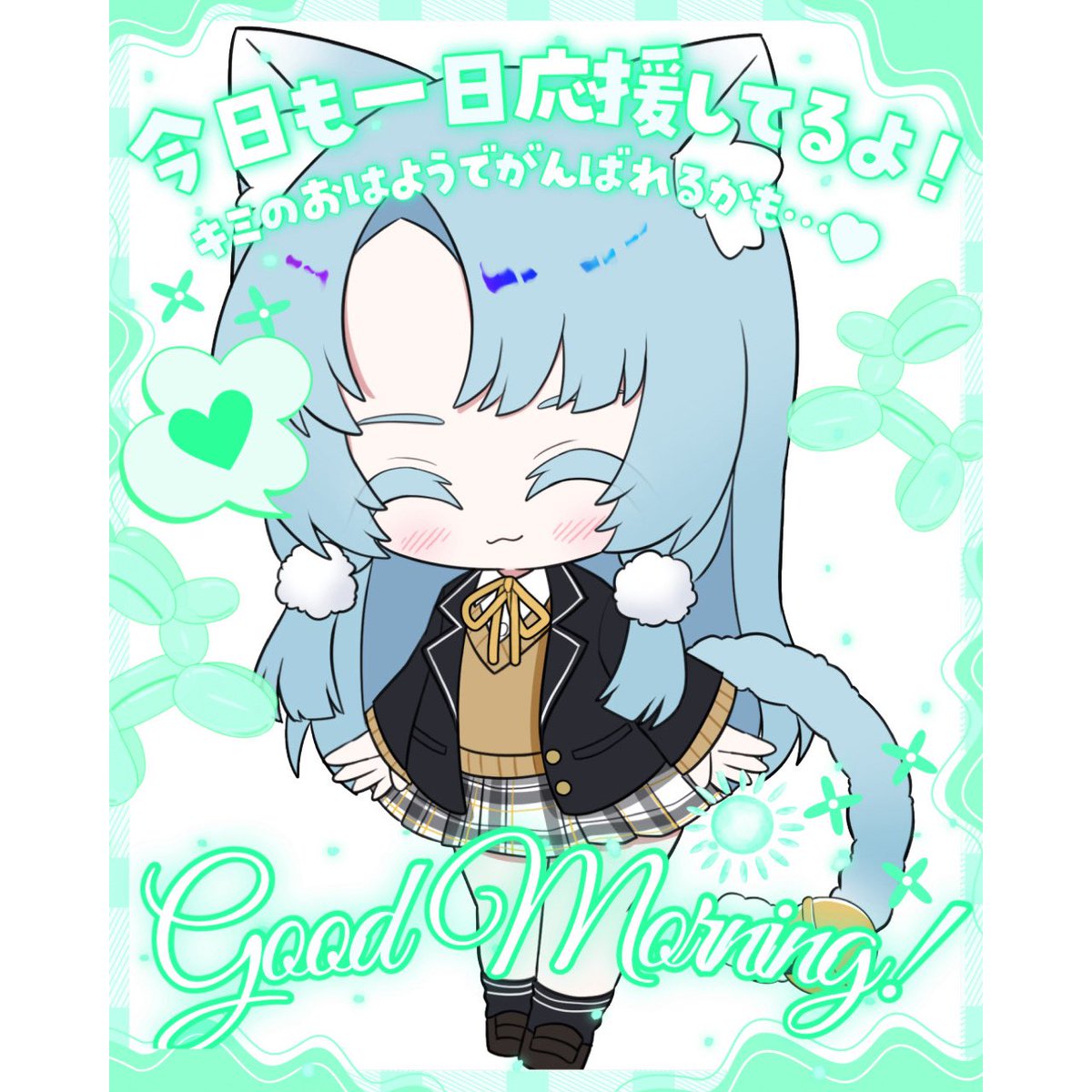 hisui118's tweet photo. おはにゃ〜ฅ^•ω•^ฅ

今日は！！
蒼縞の！！！
5周年！！！！

というわけで、今日こそは配信します✨️
時間決まってないけど💦

来てくれると嬉しいな( *´꒳`* ) https://t.co/A2KIVpBi80
