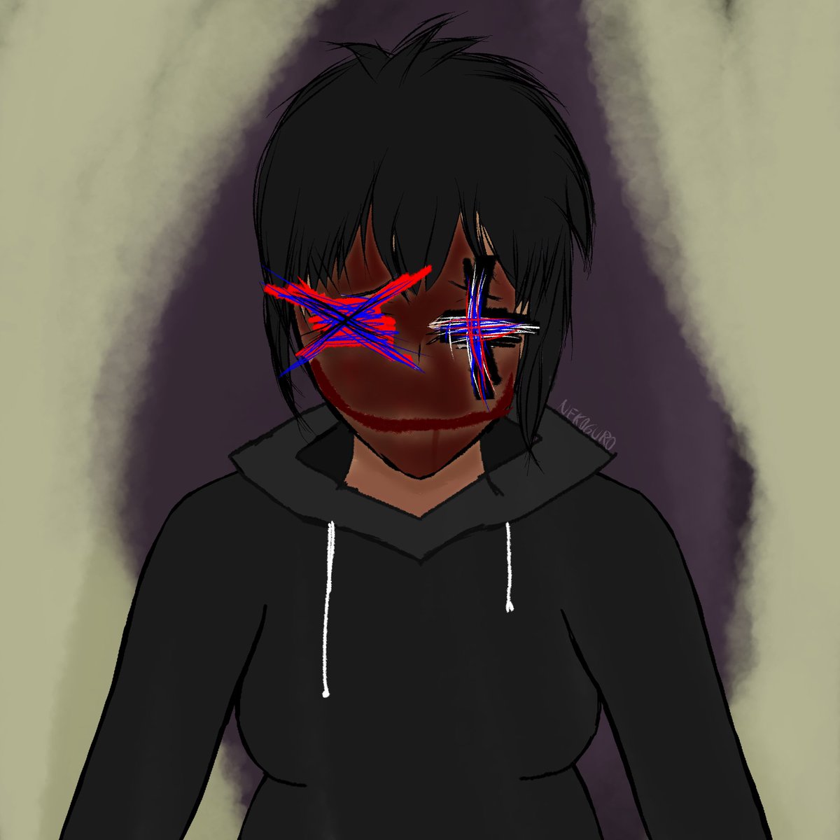 LiminalyRuin's tweet photo. Emily, la chica quien creo al tulpa Notredawn. https://t.co/CQLzBsOseF