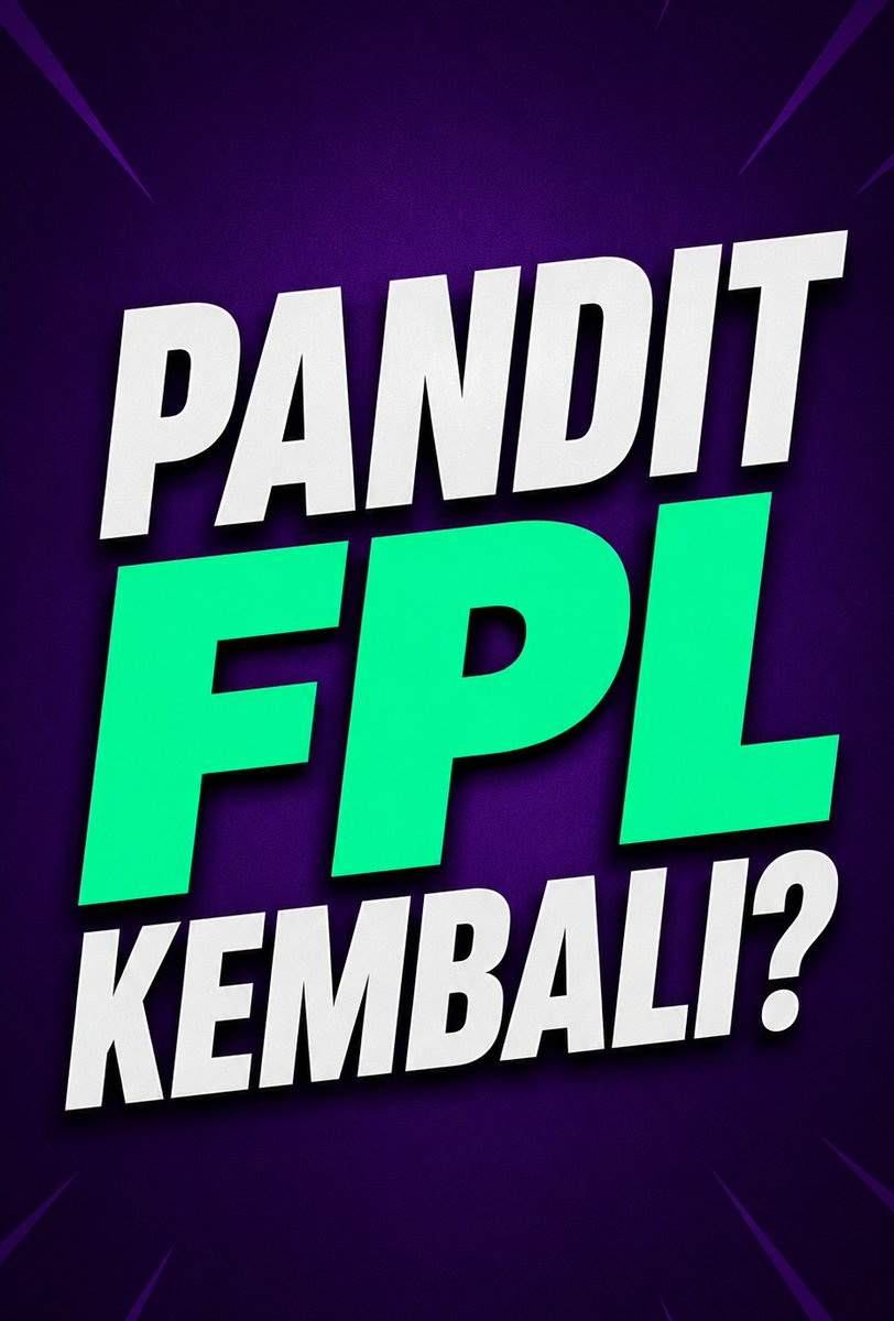 panditfootball's tweet photo. Asyik nggak misal @PanditFPL kembali memfasilitasi para manajer Fantasy Premier League (FPL) untuk berkompetisi pada musim 2026/27?

Kalau sampai postingan ini dapat +300 reply dan +1.000 respost, siap-siap kami akan kembali! 😉 https://t.co/MCRocm5fYh