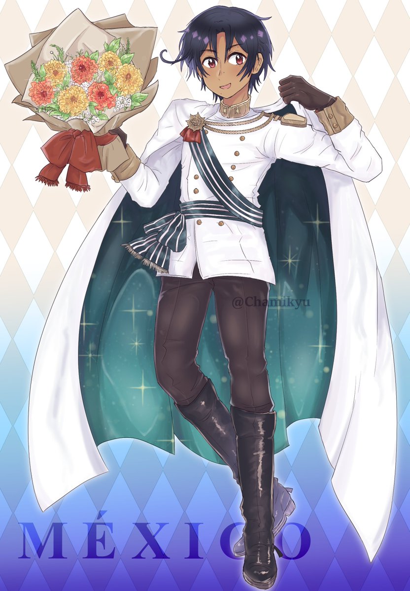 Chamikyu_'s tweet photo. México ^^💐❤
#hetalia #hetaliafanart #hws  #aph #hetaliamexico #ヘタリア原画展 https://t.co/rJKHUgYWa5