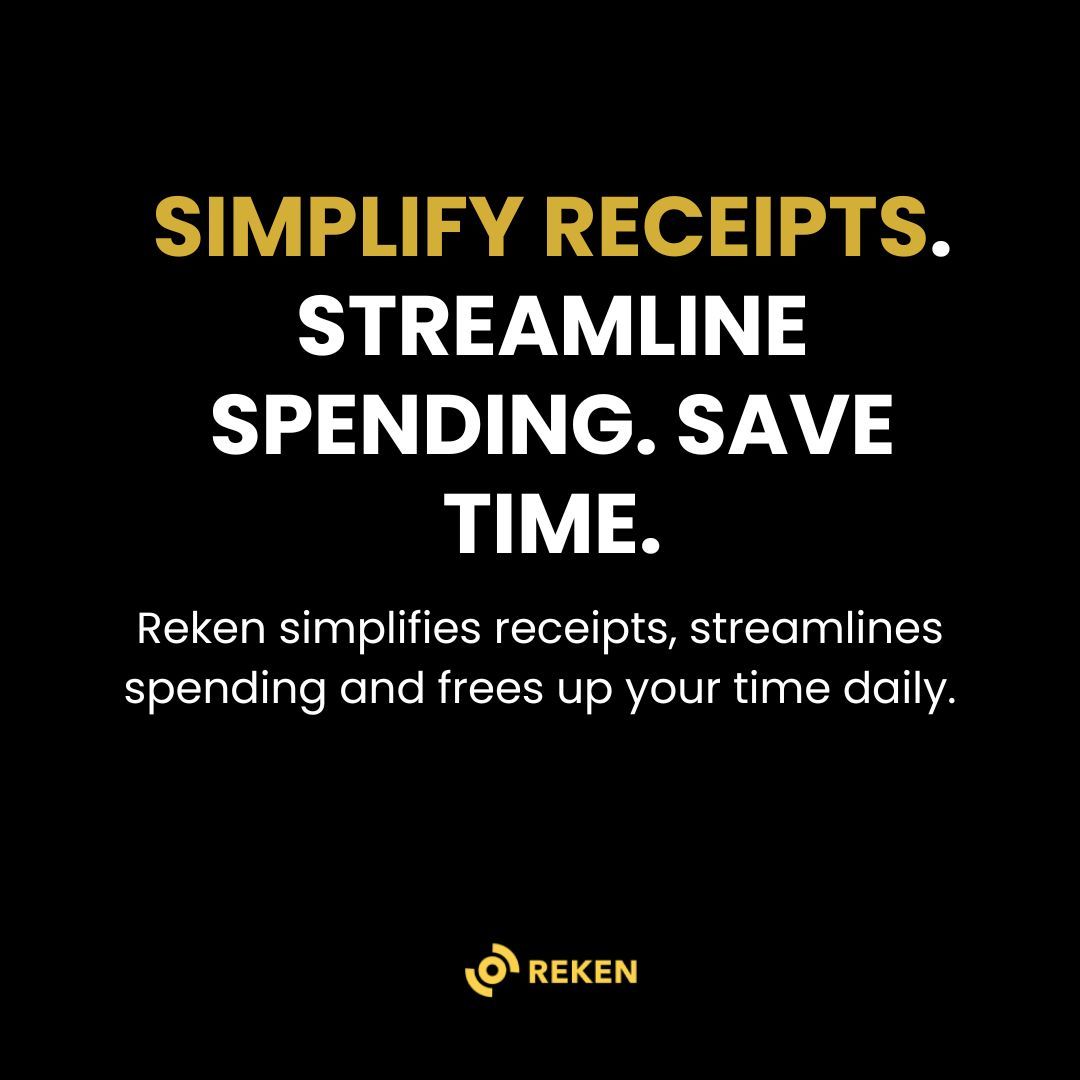 reken_io's tweet photo. Reken simplifies receipts, streamlines spending, and gives you back time to focus on what matters most. #Reken #ExpenseTracking #Fintech #DigitalReceipts #SpendSmart #SaveTime #Paperless #ExpenseManagement #SmartFinance #BusinessEfficiency #AutomatedTracking #FinancialFreedom https://t.co/Q7NYoMr6rn