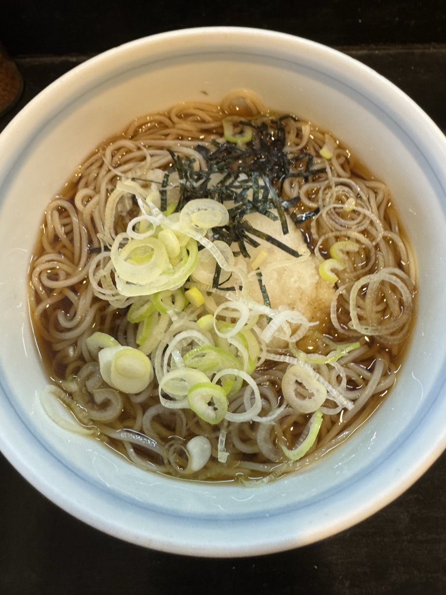 nihonbashidaddy's tweet photo. ・おろし蕎麦
・480円
#きらく蕎麦おがわ
#浅草橋 #朝蕎麦最高 #8月より値上げします https://t.co/H9ykruEZoP