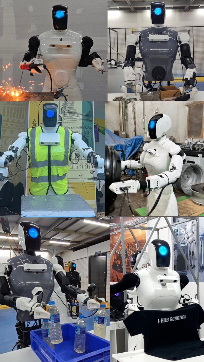 athilkrishnaa's tweet photo. One robot. Endless possibilities.
Meet Daksha our general-purpose humanoid powered by Viveka VLA, built to perceive, reason, and act in the real world.
@ihubrobotics 🇮🇳
Built in India. 🇮🇳
#Daksha #Viveka #PhysicalAI #Robotics #india https://t.co/UB3zogUTvq