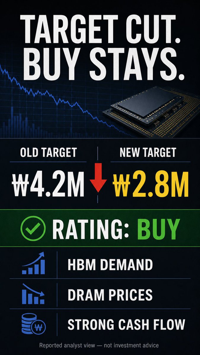 JohnSmithvyok's tweet photo. 💥💥A 33% target-price cut — but the Buy rating stays https://t.co/K4aXLYzT6X