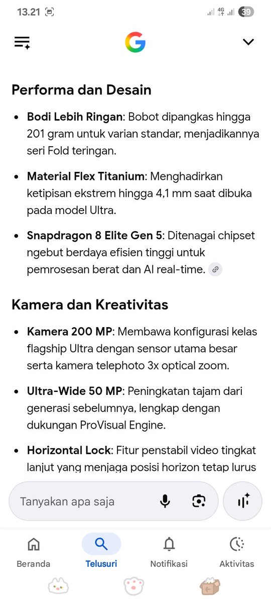 _ddewianggraini's tweet photo. @samsungID Aku suka fitur Snapdragon 8 Elite Gen 5 di Galaxy Z Fold8 ini dan jadi andalan aku banget
#SearchGalaxyZFold8Feature #GalaxyZFold8 #FoldTheDoubt https://t.co/CABBASdk49