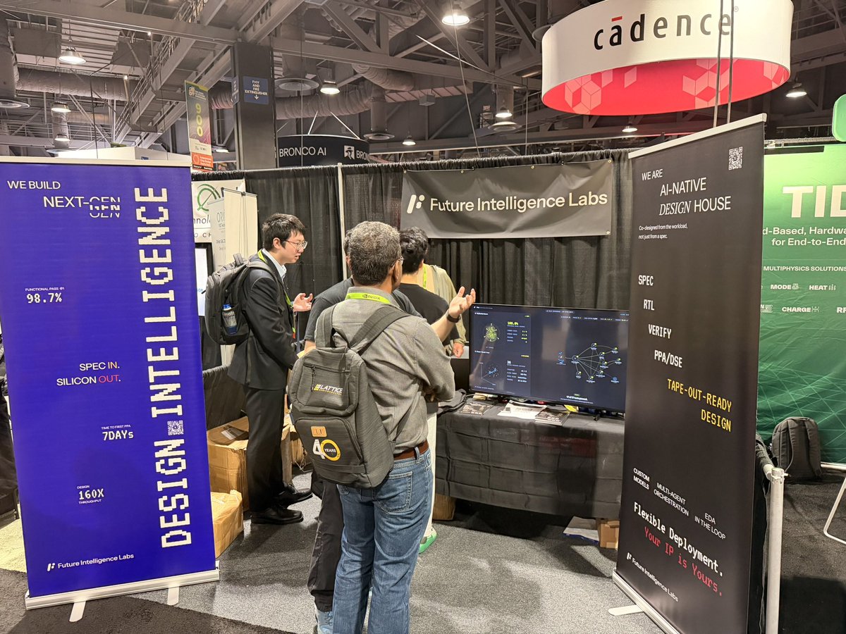 FiLabsHQ's tweet photo. Busiest booth and coolest demo! Last day at DAC26! #chip https://t.co/HvM6kKr1XE