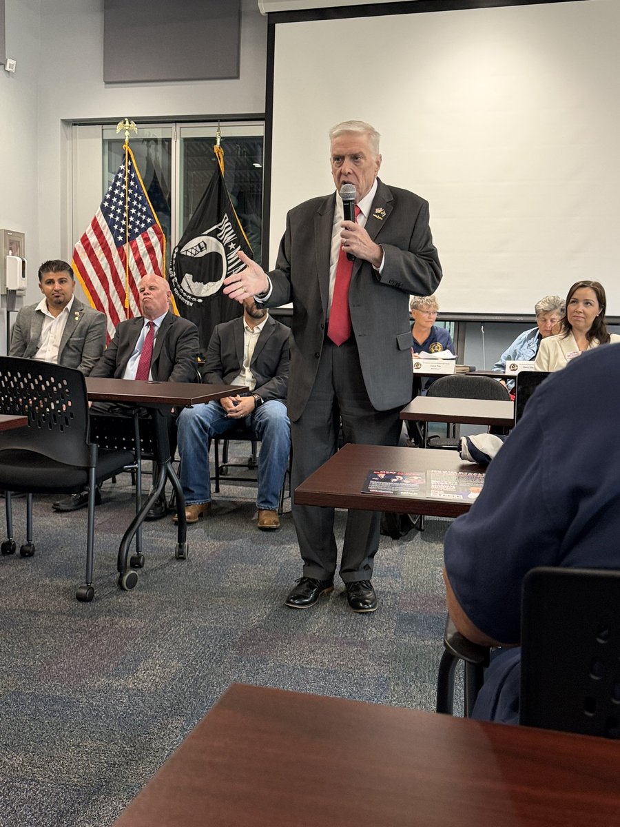 rocky4congress's tweet photo. This morning it was an honor to join faith leaders, community leaders, and voters from across Hillsborough County for the TPUSA Faith Pastors and Leaders Breakfast.

We had a thoughtful discussion about the future of our nation, protecting our constitutional freedoms, strengthening our economy, securing our elections, supporting our veterans, and ensuring that Washington begins working for the American people again.

I believe leadership begins by listening. Every opportunity to hear directly from the people I hope to represent makes me a better candidate and, ultimately, a better Congressman.

Thank you to the organizers, the pastors, and everyone who attended for an outstanding morning of fellowship, discussion, and prayer.

Together, we will put America First and restore principled leadership in Washington.

Mission Over Ambition.

No Excuses. Just Results.