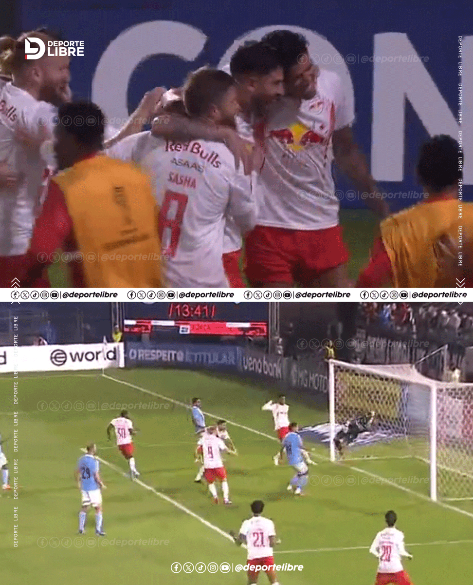 DeporteLibre_Pe's tweet photo. ¡GOL DE RB BRAGANTINO! ⚽🔥 Pedro Henrique marca el 1-0 ante Sporting Cristal 🇵🇪 por la Copa Sudamericana.
#SportingCristal #RBBragantino #CopaSudamericana #FútbolPeruano #Conmebol #Celestes https://t.co/KnUpbY16Us