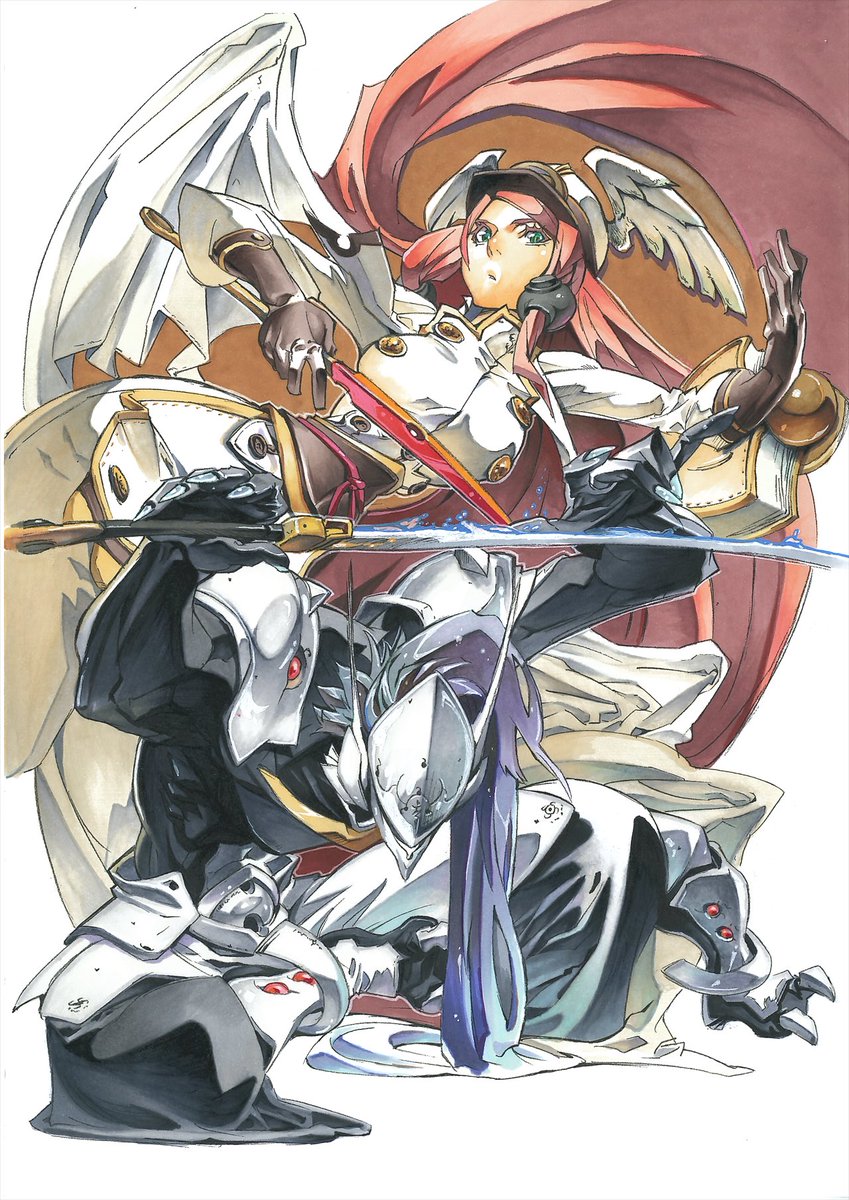 DailyBlazBlue's tweet photo. Daily BlazBlue art #7
Tsubaki and Hakumen from Chrono Phantasma https://t.co/MfrmIt5FyW