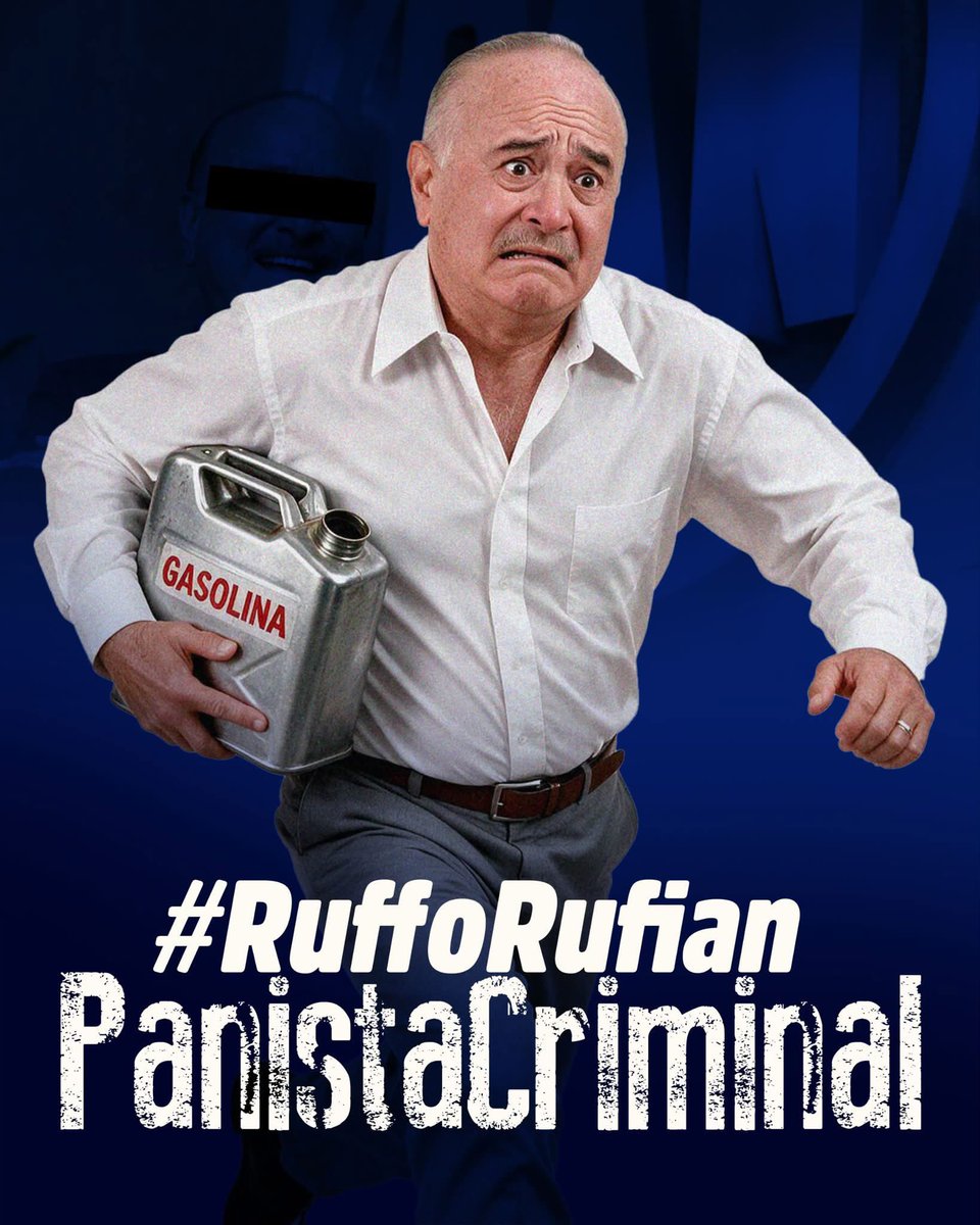 1705Cyn's tweet photo. ¿Se acuerdan cuando el #PAN repetía que “la ley es la ley”?

Hoy defienden a Ernesto Ruffo, vinculado a proceso por presunto huachicol fiscal.

No son principios. Era conveniencia.

#RuffoRufianPanistaCriminal #HuachicolFiscal #LaLeyEsLaLey https://t.co/02BtlJ05ue