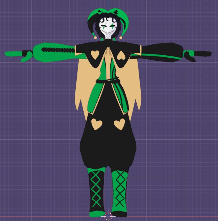 T0by_Xx's tweet photo. ° Harlequin avatar I'm working on! 💚 °

#vrchat #vrchatavatar #thefreakcircus #tfc #thefreakcircusharlequin #tfcharlequin https://t.co/4xR0HzFz21