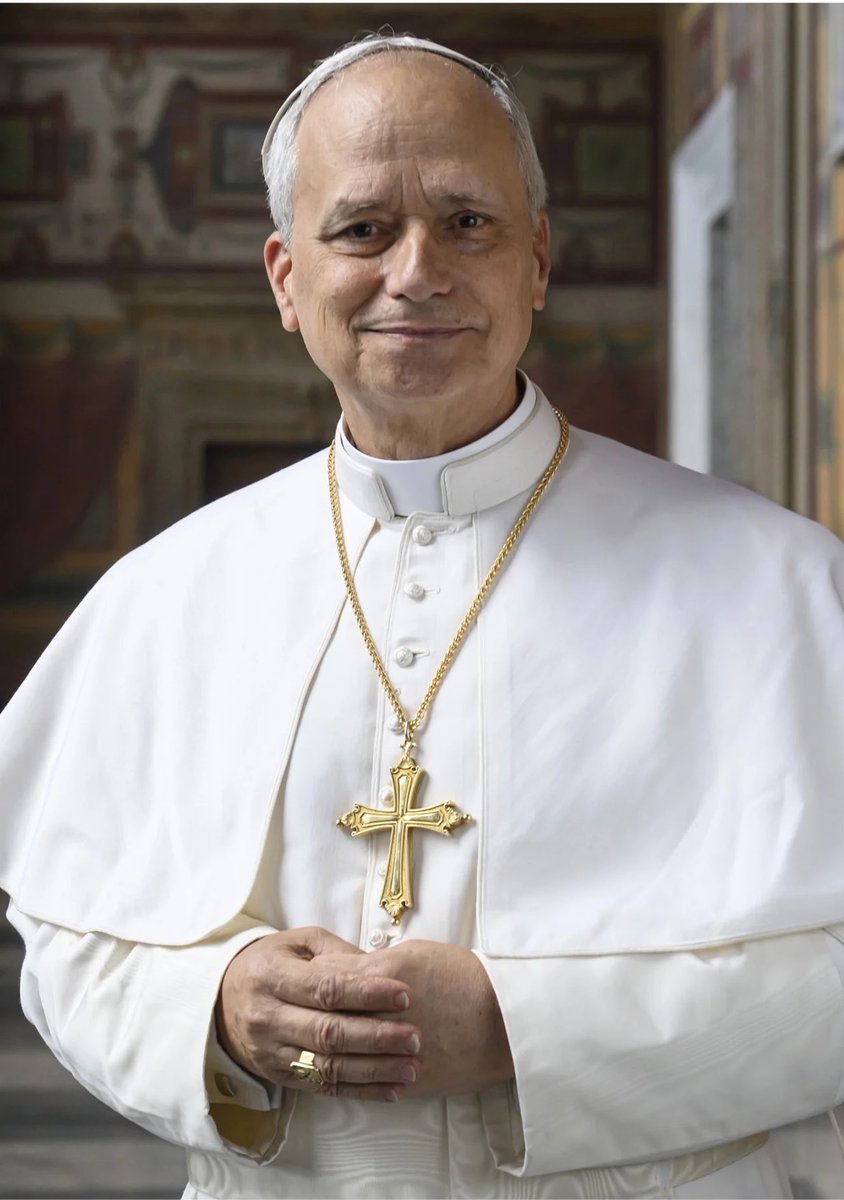 Sachinettiyil's tweet photo. “I have great love for America.”

Pope Leo XIV https://t.co/rPBobZVy0v