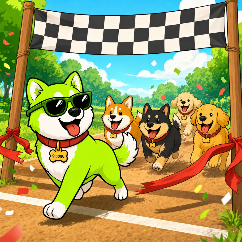 IDogUCoin's tweet photo. TEAM $IDOGU NEVER QUITS.

Good boy energy on Robinhood Chain https://t.co/D7pVYpJqPQ