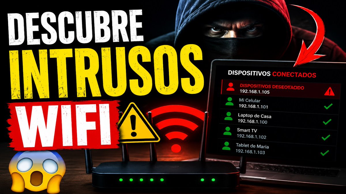 percy_777's tweet photo. Como Detectar Intrusos en tu Red Wifi y Que Hacer para Eliminarlos 2026 https://t.co/G77RRL33kj https://t.co/mpyl1vgTnN